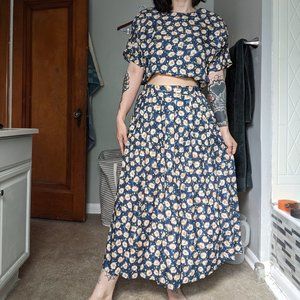 Pendleton Country Sophisticates vintage matching skirt set